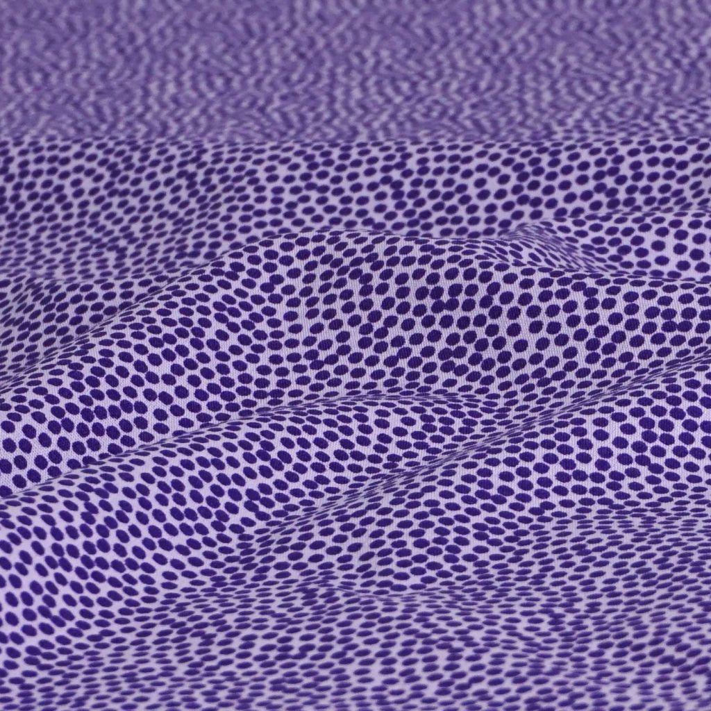 Preview: Baumwollstoff Dottys Punkte flieder lila